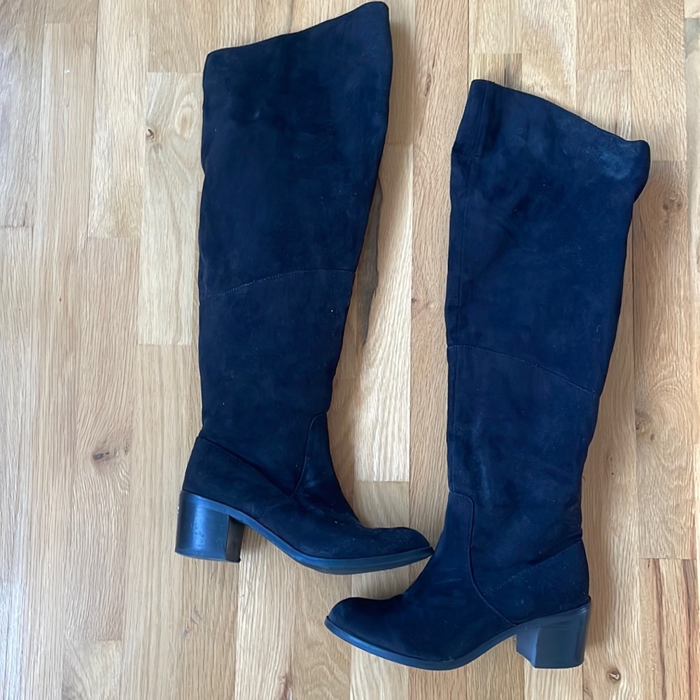 Diba true cinna knee high suade boots